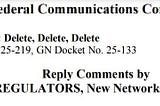 Delete, Delete, Delete?