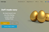 Golden Eggs - DeFi Made Easy