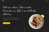 Building a restaurant landing page