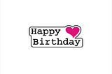 Happy Birthday Wishes Vector Editable Template Free Download