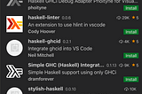 Setting up Haskell in VS Code on macOS