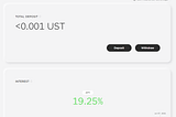 Anchor protocol savings