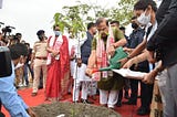 Hon Cheif Minister Inaugurates project with plantation drive at Botanical Garden, Guwahati — creators architects