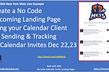 Generating the NY Mets Season Schedule Landing Page with just my Calendar client and AWS serverless