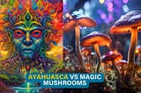 Ayahuasca Vs Magic Mushrooms — Healing Through Laughter Or Through Crying?