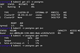 Postgres: Helm Installation