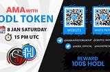 Ama crypto monsters with hodl token January 8 15pm utc