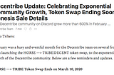 Update: Celebrating Exponential Community Growth, Token Swap Ending Soon, Genesis Sale Details
