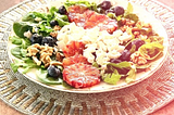 Blood Orange, Blueberry, and Feta Salad — Spinach Salad