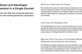 Become an LLM dev in 50 hours — learn, code, ship, and certify