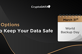 Data backup: 6 options to keep your data safe