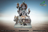 White Makrana Marble Shiv Statue Manufacturer and Supplier in Kochi, Kerala, South India