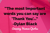Amazing Human Series; Dylan Black