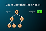 Q-222 LeetCode: Count Complete Tree Nodes