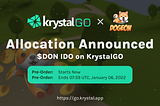 Results & Guide to Token Sale: Dogeon IDO on KrystalGO