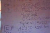 My third a televizor ‘’SAMSUNG’’