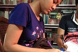 Within a week of her father putting her under my charge, the man got killed in a horrible road…