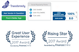 Transformify gets two freelance platform awards from FinancesOnline