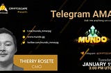 AMA RECAP : CRYPTOSCAPE x MUNDO
Venue : Crypto Scape 
Date : 11 JAN 2022
Time : 03:00 PM UTC.