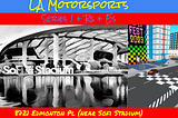 The author’s car showroom (LA Motorsports) is located in LA, near Sofi Stadium