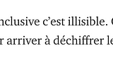 L’écriture inclusive… illisible ?