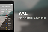 Building YAL: Yet Another Launcher, a rudimentary app launcher.