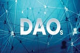 A Blue Universe Illustartion of DAO Future