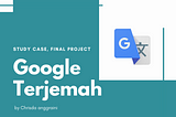 Final Project “Google translate”