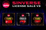 License Sale v3 Details: Goes LIVE 21st October 2023, 19:00 UTC