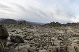 We Got Blown Out of Alabama Hills Last Night