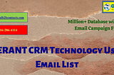 ADERANT CRM Technology Users Email List