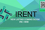 iRentGroup “irentnow.io” is listing their IRE token soon!