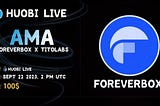 📢$FBOX UPCOMING AMA TODAY AT 14:00 ON Huobi Live! ⭐