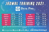 Jadwal Training SDM 2021 di Jogja, Jakarta, Bandung, Surabaya, Bali