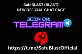 SafeBLAST Community New Telegram Page