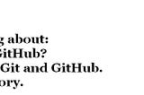 Alexa 101: Git and GitHub