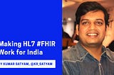 Making HL7 FHIR work for India