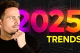 Main web design trends for 2025 and anti trends