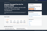 Amazon Managed Service for Grafana (AMG)