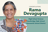 Photo of Rama Devagupta; congratulations