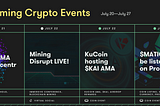 Provisn Curated Event Selects 07.20–07.27 | Get One Step Ahead This Week