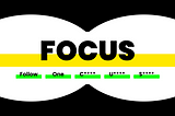 Illustration of FOCUS abbreviation