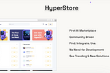 HyperStore: The Future of AI Marketplace for WEB3