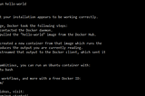 Deployment in Azure for one container