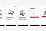 Improve On boarding, Sign in screen and Success notification register in Mypertamina app — UX…