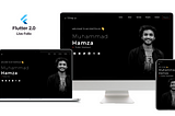Folio — Responsive Portfolio using Flutter 2.0
