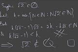 The Beautiful Proof of Why √2 is Irrational?