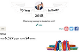 Leituras 2018 — Meu ano em livros
