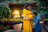 Chinmayee + Sagar Maternity Photoshoot