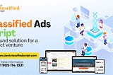 Classified Ads Script: All-Round Solution For A Perfect Venture